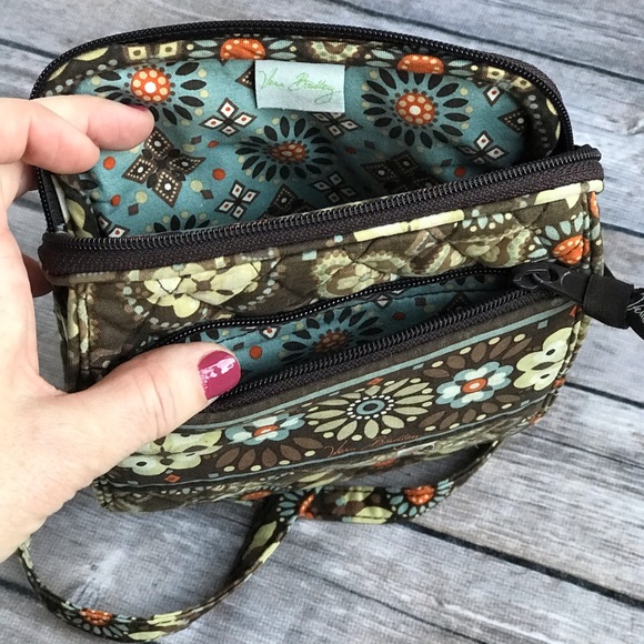Vera Bradley Satchel Crossbody Purse - Picture 5 of 8